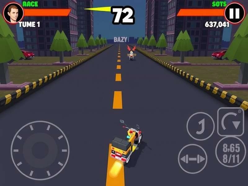 Rickshaw Blaze Run Quickster Multiplayer Gameplay